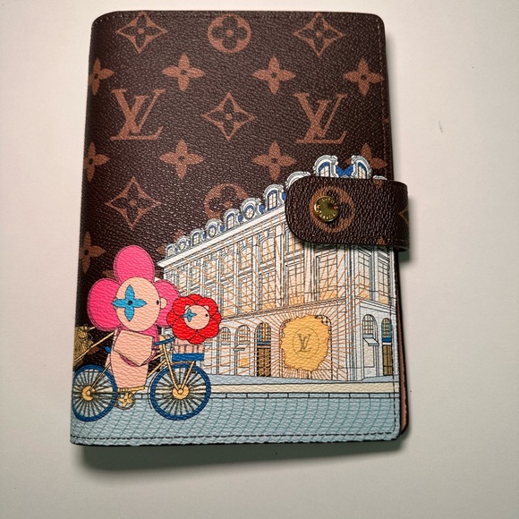 Brown Monogram Medium Agenda - Picture 1 of 5